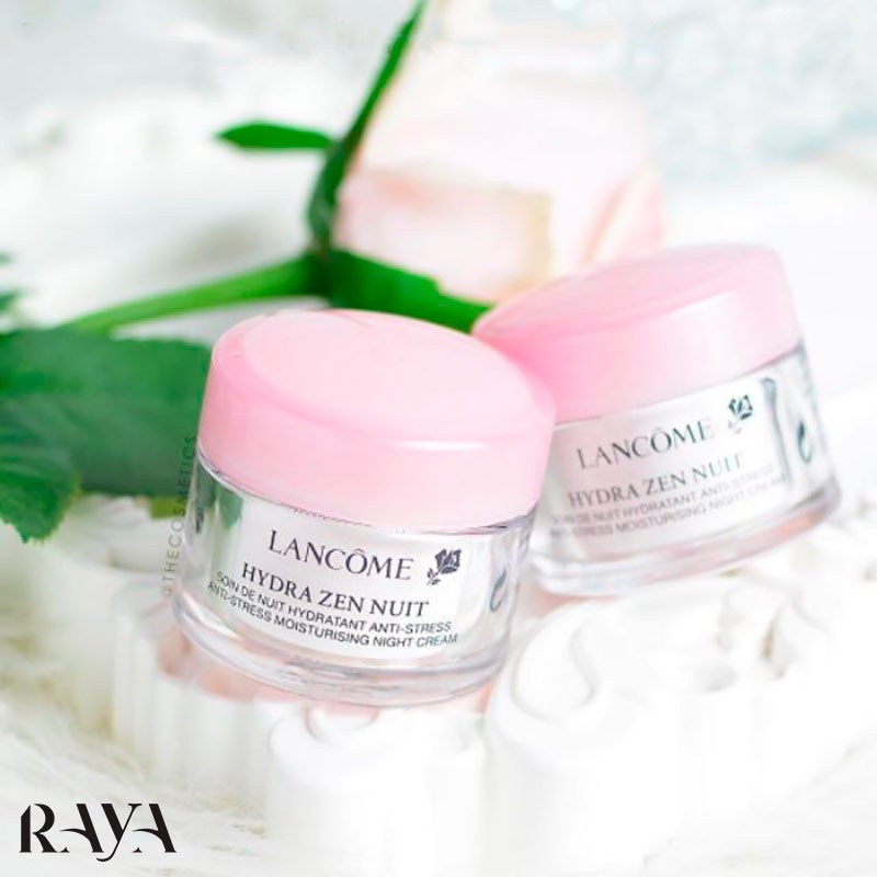 کرم شب آبرسان و ضد استرس هیدرا زن لانکوم حجم 15 و 50 میل Lancome Hydra Zen Nuit